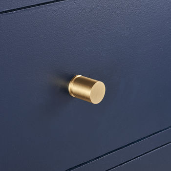 Brass Cylinder Cupboard Door Knobs, 7 of 12