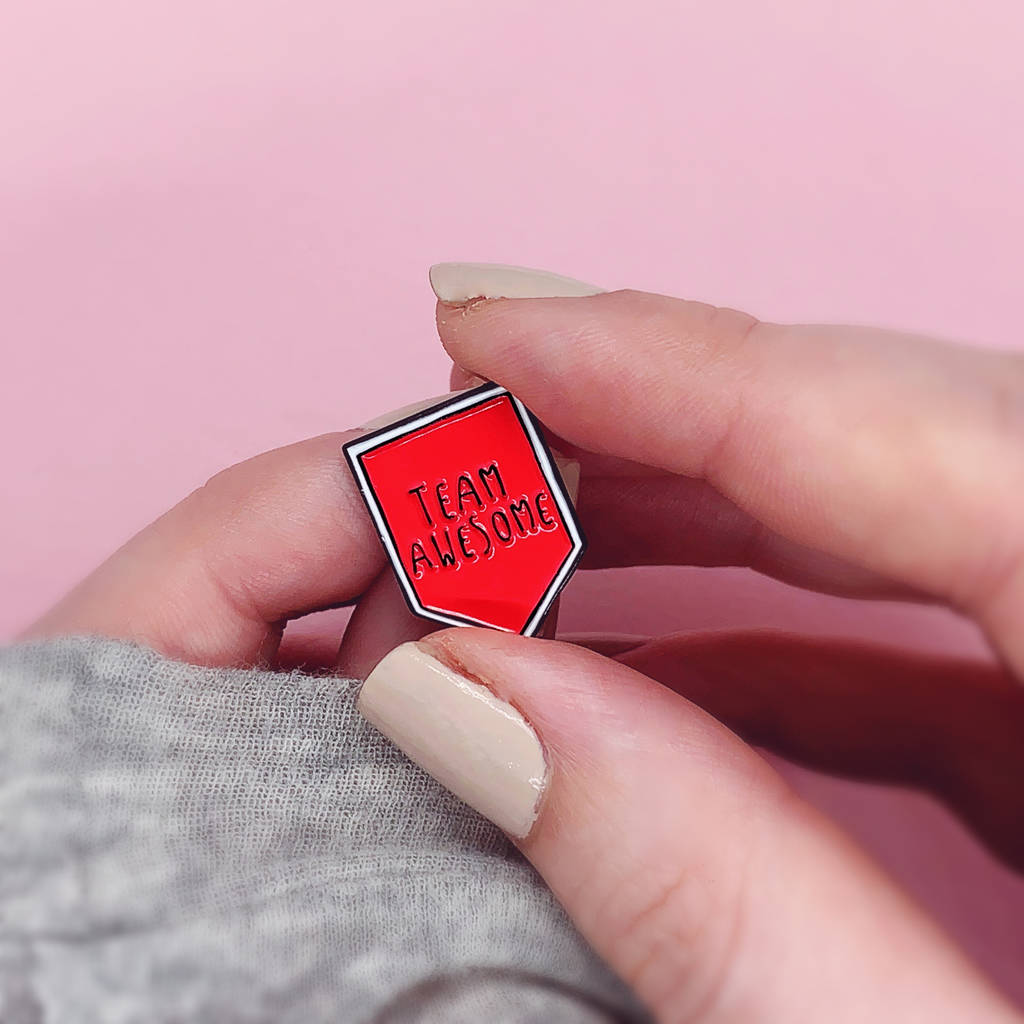 couples enamel pin set by house of wonderland | notonthehighstreet.com