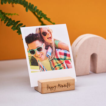 Personalised Wooden Photo Holder, 2 of 2