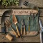 Personalised Garden Tool Belt With Tools, thumbnail 1 of 2