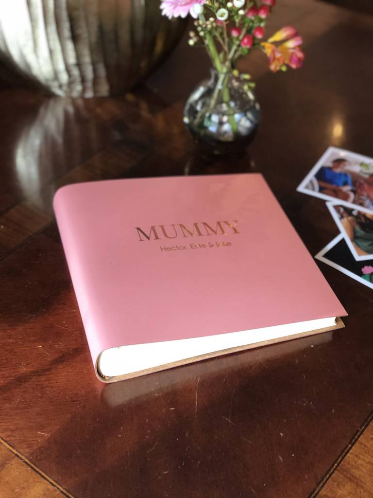 Personalised Traditional Mum Mothers Day Photo Album Gift 200 6x4 Photos 