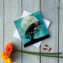 Tree On The Hill Greetings Card, thumbnail 2 of 2