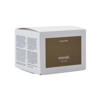 Meraki Warm Tonka Large Scented Candle, 4 of 4