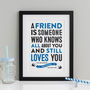 Best Friends Personalised Print, thumbnail 2 of 8