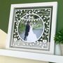 Parents Of The Bride/Groom Personalised Papercut, thumbnail 1 of 3