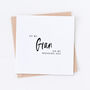 Granny Wedding Bridal Card, thumbnail 4 of 7