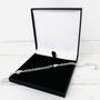 Friendship Knot Sterling Silver Chain Bracelet, thumbnail 7 of 11