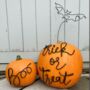 Halloween 'Trick Or Treat' Words For Pumpkin Decorating, thumbnail 2 of 6