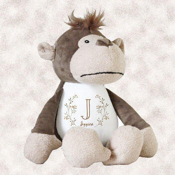 Plush Monkey Personalised Toy, 2 of 6