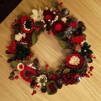 Christmas Wreath Making Experience In Manchester, 8 of 9