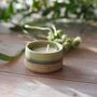 Green Ceramic Holder And Scented Tealights Gift Set, thumbnail 1 of 2
