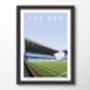 Millwall The Den Cold Blow Lane Stand Poster, thumbnail 8 of 8
