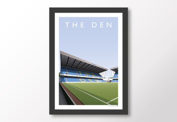 Millwall The Den Cold Blow Lane Stand Poster, 8 of 8