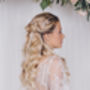 Gold, Silver Or Rose Gold Floral Wedding Hairvine Evie, thumbnail 9 of 12