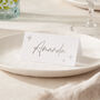 Stars And Snowflakes Foiled Christmas Dinner Place Cards, thumbnail 2 of 2