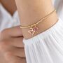21st Birthday Beaded Birthstone Charm Bracelet, thumbnail 1 of 12