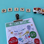 Personalised 'Passed' Driving Test Card, thumbnail 2 of 4