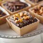 Fruit, Chocolate, And Spiced Rum Cakes Christmas Gift Box, thumbnail 4 of 7