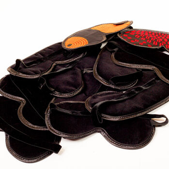 African Print Eye Mask With Pouch, 3 of 7