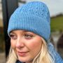 Personalised Cable Knit Matching Hat And Scarf Set, thumbnail 7 of 8