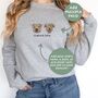 Personalised Staffie Sweatshirt, Dog Mum Gift, thumbnail 10 of 12