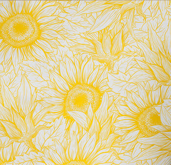 Sunflower Yellow Wrapping Paper, 3 of 3