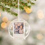 Personalised Family Photo Glass Dome Bauble, thumbnail 2 of 6
