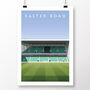 Hibernian Fc Easter Road From The Centre Circle Poster, thumbnail 2 of 7