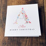 Personalised Christmas Card With Initial, thumbnail 10 of 10