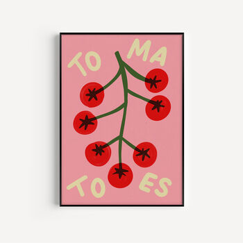 Tomatoes Illustrated Art Print, 2 of 9