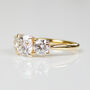 Round Brilliant Cut Lab Grown Diamond Engagement Ring, thumbnail 2 of 3