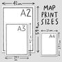 Map Of Wiltshire Signed Print, thumbnail 2 of 2