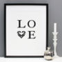 Engagement Gift 'Love Penguins' Limited Edition Print, thumbnail 1 of 3