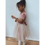 Pink Velvet Soft Tulle Dress, thumbnail 3 of 10