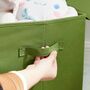 Large Foldable Green Toy Storage Chest Organizer Box, thumbnail 5 of 7
