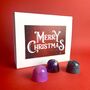 Merry Christmas Box Six Chocolates, thumbnail 2 of 3