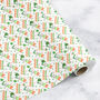 St Patricks Day Gift Wrapping Paper Roll Or Folded V2, thumbnail 2 of 3
