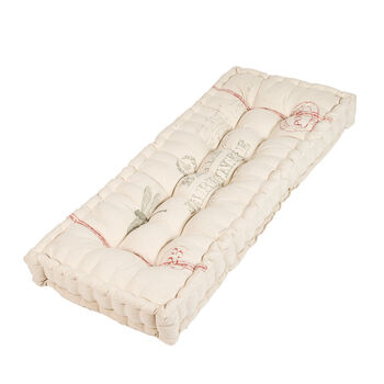 Vintage Jardinere Bench Mattress Cushion, 3 of 8