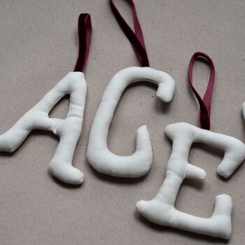 Handmade Letter Christmas Decoration, 5 of 5