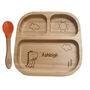 Personalised Kids Dinosaur Suction Plate And Spoon, thumbnail 3 of 3