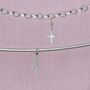 Sterling Silver Cross Charm, thumbnail 2 of 6