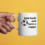 Football Funny Pun Mugs And Cake, thumbnail 2 of 4