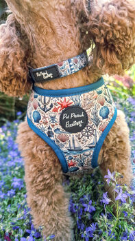 Shipwrecked Nautical Dog Harness, 9 of 11