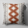 Aztec Cushion Cover With Geometric Brown Lines, thumbnail 5 of 7