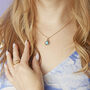 Natural Seashell Gold Or Silver Plated Necklace, thumbnail 4 of 10