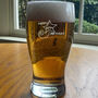 40th Birthday Shooting Star Pint Glass, thumbnail 2 of 7