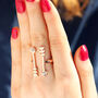 Double Arrow Ring, thumbnail 1 of 11