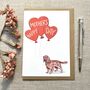 Personalised Cocker Spaniel Happy Mother's Day Card, thumbnail 3 of 7