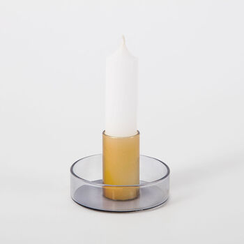 Duo Tone Glass Candleholder, 12 of 12