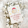 1st Christmas As My Husband Personalised Ceramic Magnet, thumbnail 2 of 2